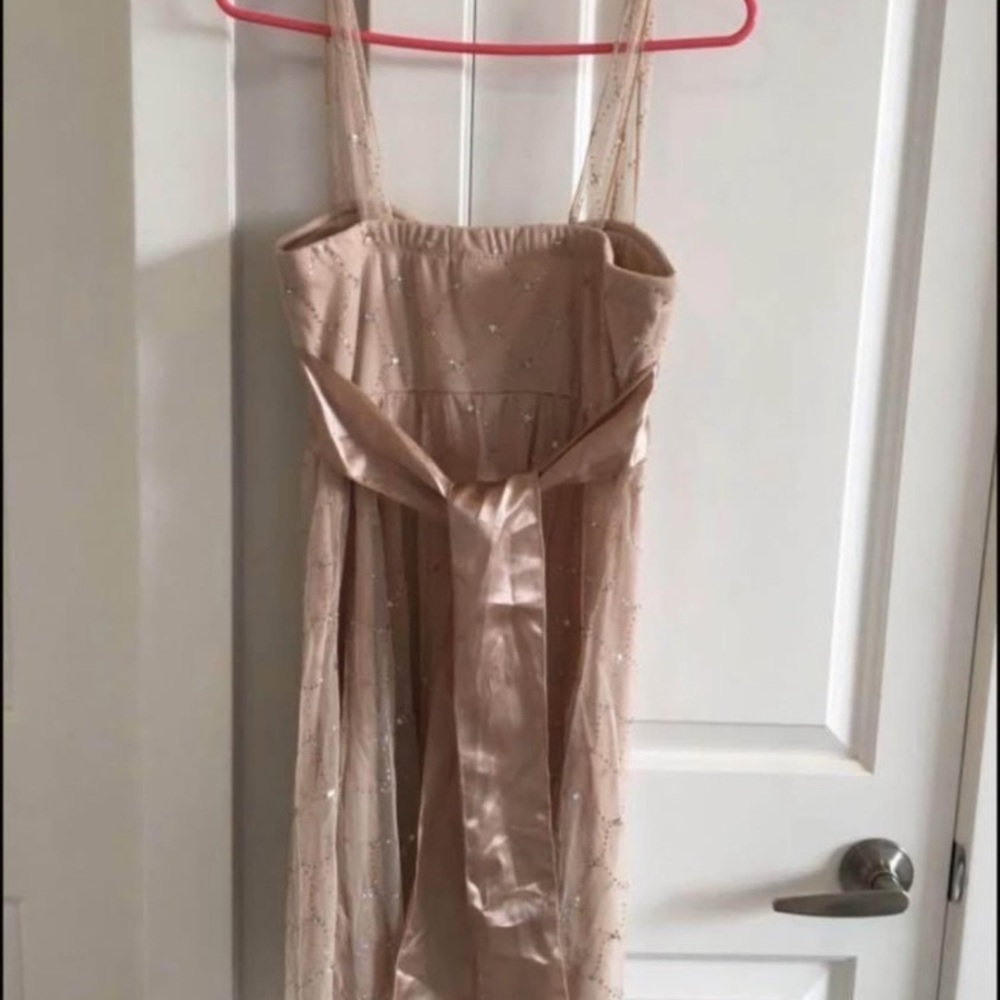 Charlotte Russe Blush Sleeveless Dress - Picture 2 of 5